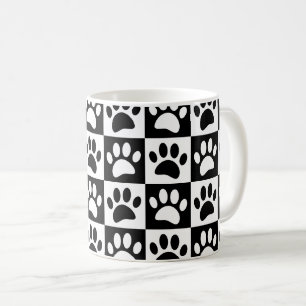 Mug Patrouilles De Chien Noir Et Blanc En Carré Person