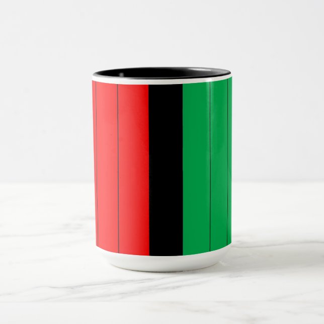 Mug Patterns de Kwanzaa Colors (Centre)