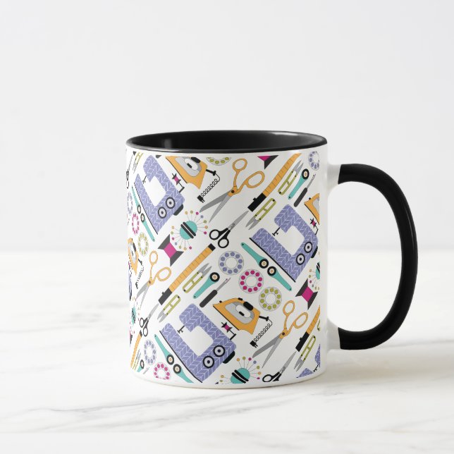 Mug Patters modernes des fournitures et des outils (Droite)