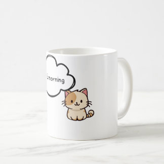 Mug Pattes & Détente : Café au Chat Noir et Blanc Ador