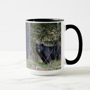 Mug Pâturage Ours noir sauvage Photo Faune