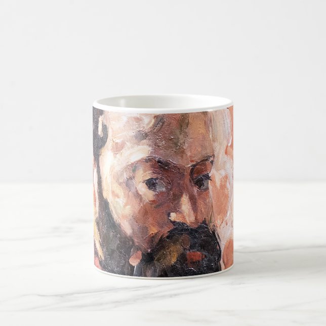 Mug Paul Cezanne - Autoportrait avec arrière - plan ro (Centre)