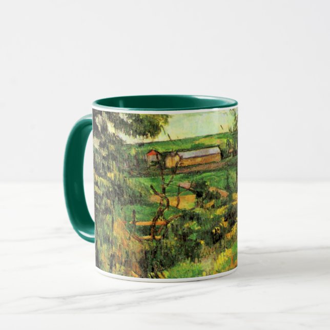 Mug Paul Cezanne, La Vallée de l'Oise, (Devant gauche)