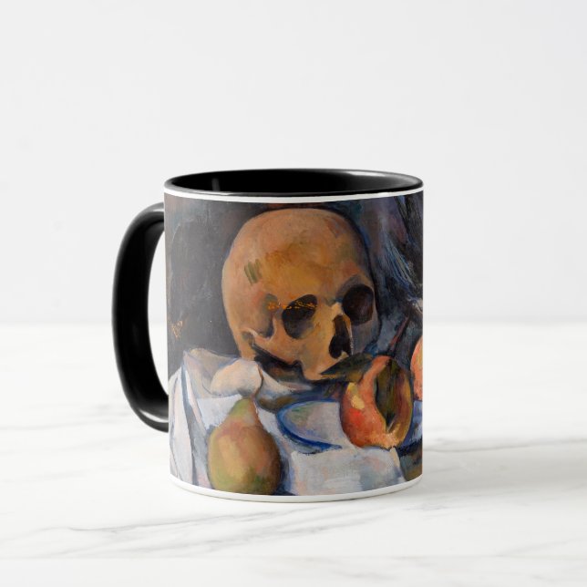 Mug Paul Cezanne - La vie morte avec le crâne (Devant gauche)