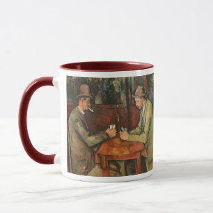 Mug Paul Cezanne   les joueurs de carte, 1893-96