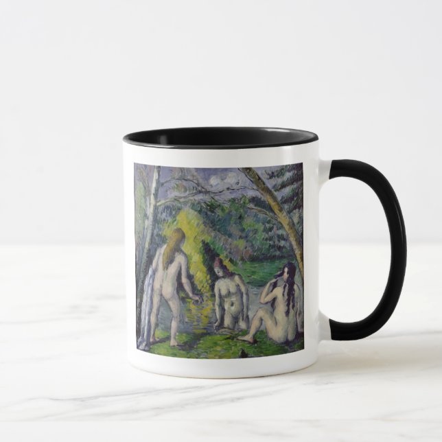 Mug Paul Cezanne | les trois baigneurs, c.1879-82 (Droite)