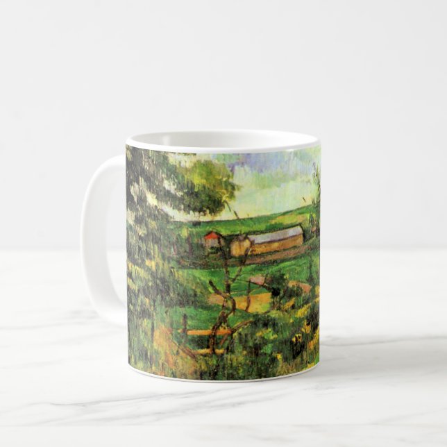 Mug Paul Cezanne, The Valley of the Oise, (Devant gauche)