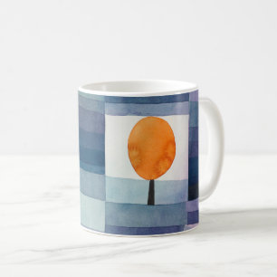 Mug Paul Klee Abstrait Tree Blue Peinture