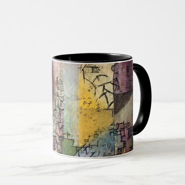 Mug Paul Klee Art Abstrait Cubisme  (Devant droit)