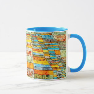 Mug Paul Klee art : Autoroute et voies de communicatio
