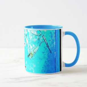Mug Paul Klee art : Fish Image, peinture de Klee