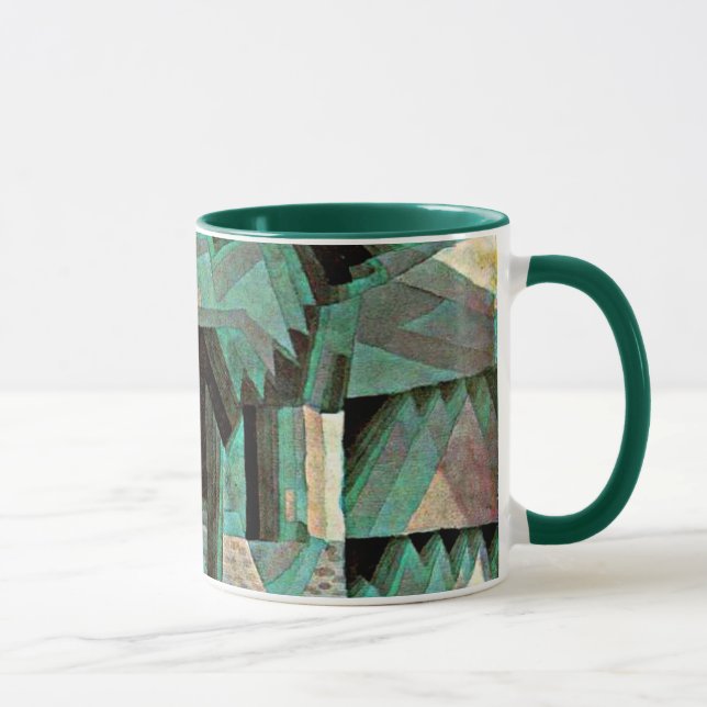 Mug Paul Klee art : Ville de rêve (Droite)