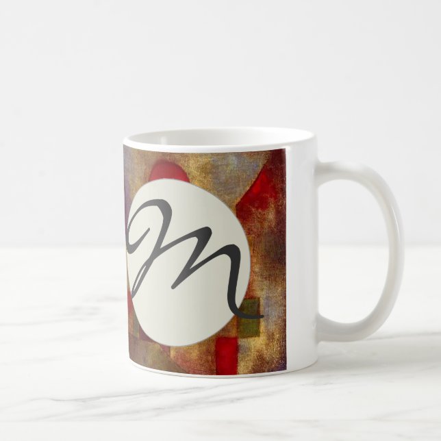 Mug Paul Klee Ballons rouges Art coloré Abstrait (Droite)
