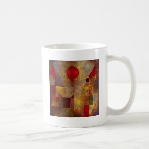 Mug Paul Klee Red Balloon Abstrait Coloré Art