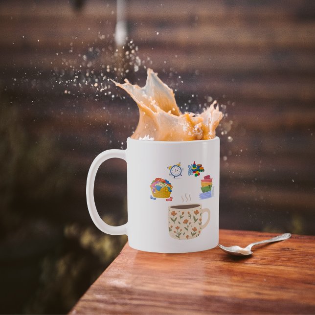 Mug Pause café de maman dans le chaos (Créateur téléchargé)