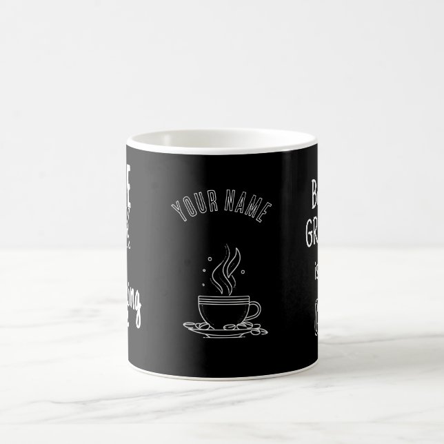 Mug Pause Café – Grandes Idées – Noir (Centre)