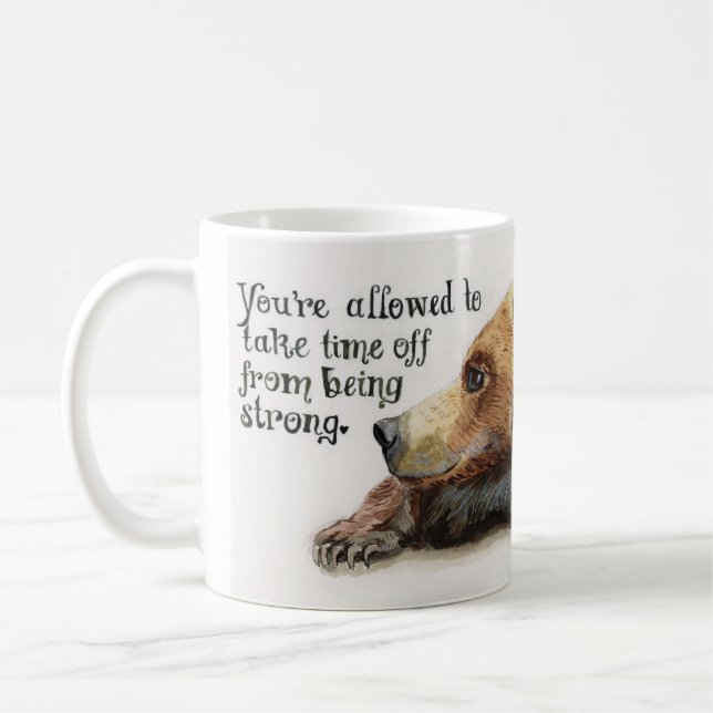 Mug Pause de la Maman Ours (Gauche)
