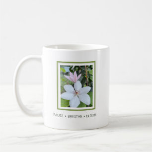 Mug Pause Respirer Épanouir Floral