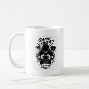 Mug Pausez Le Jeu Jouez Votre Vie Conception De Joueur