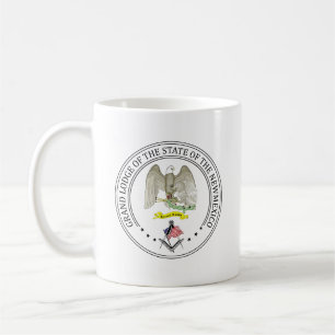 Mug Pavillon de franc-maçonnerie de l'état du Nouveau-