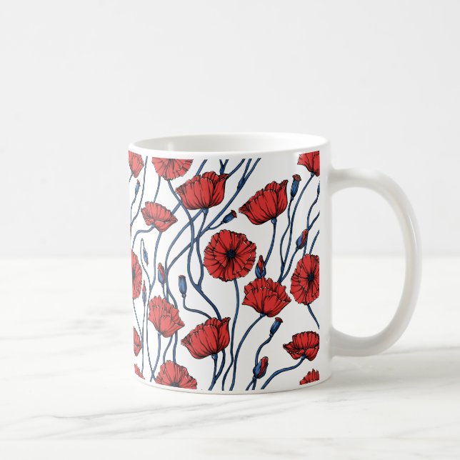 Mug Pavots (Droite)