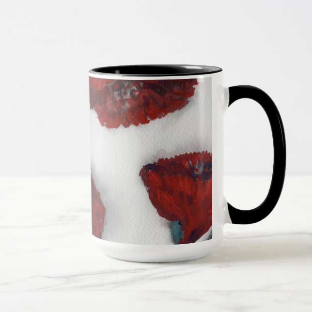 Mug pavots 2 (Droite)