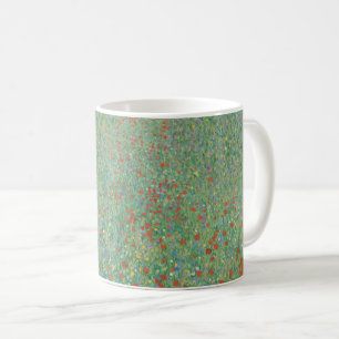 Mug Pavots en fleurs - Gustav Klimt