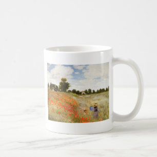 Mug Pavots rouges fleurissant - Claude Monet