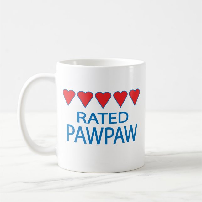 Mug Paw à cinq coeurs (Gauche)