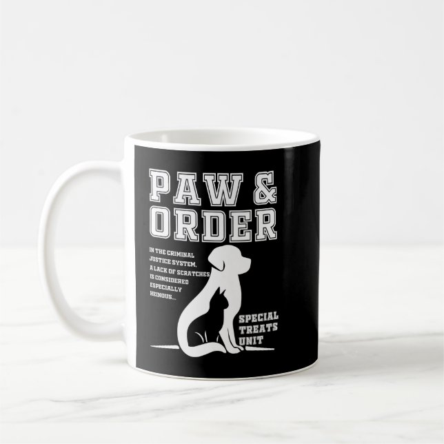 Mug Paw and Order Unité de Traitements Spéciaux Entraî (Gauche)