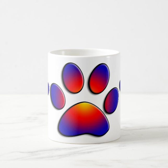 MUG PAW COLORÉ (Centre)