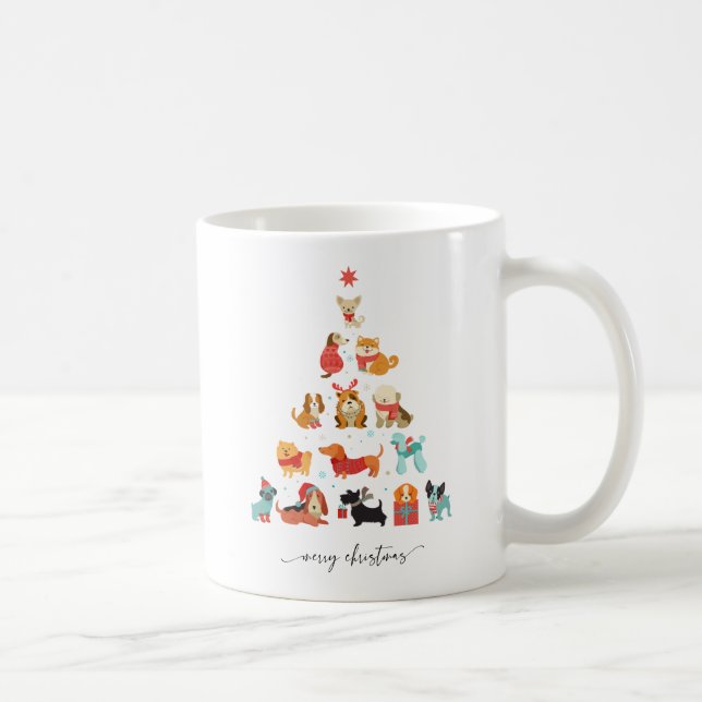 Mug Paw-some Christmas Tree - Un jour férié à la traîn (Droite)