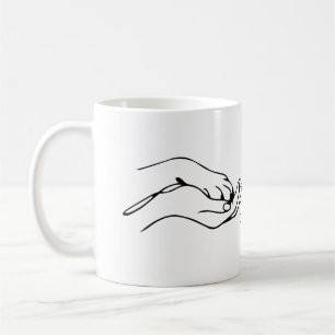 Mug Pawfection One-Line Art – Amoureux des chiens mini