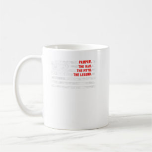 Mug Pawpaw Le Mythe Homme Légende Drapeau américain am