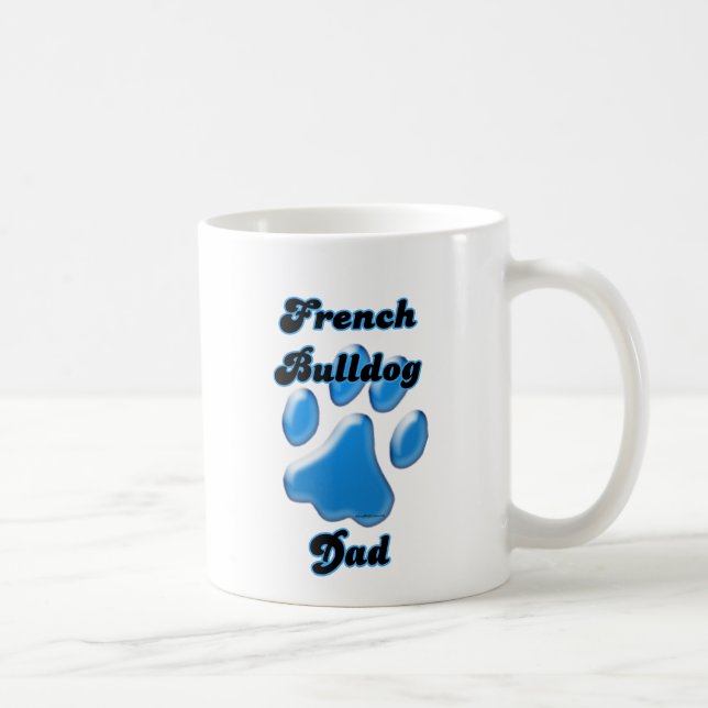 Mug Pawprint bleu papa (Droite)