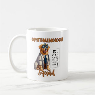 Mug Paws et vision Escadron d'ophtalmologie animale