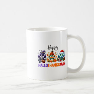 Mug Paws Hallothanksmas Halloween Thanksgiving C
