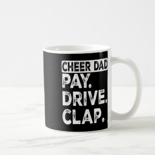Mug Payer Conduire Applaudir Acclamer Papa Drôle Papa 