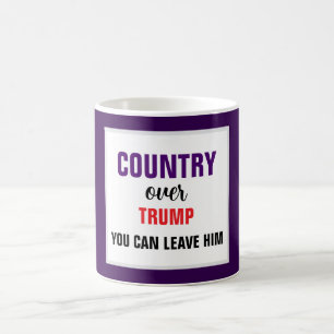 Mug Pays avant Trump, vous pouvez le quitter