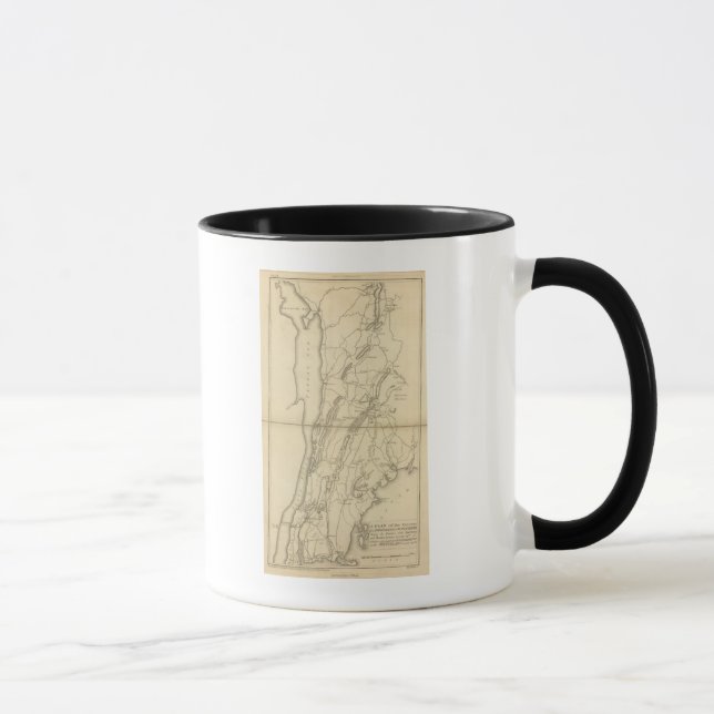 Mug Pays de Frog's Point à Croton River (Droite)