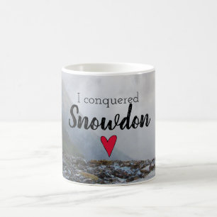 Mug Pays de Galles conquis Snowdon Landscape Welsh Str