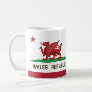 Mug Pays de Galles République Drapeau de dragon Pride
