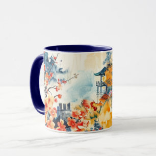 Mug Paysage asiatique avec pagode