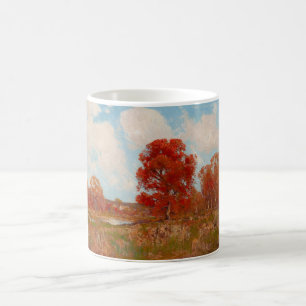 Mug Paysage automnal (Scène rurale en automne) (Arbres