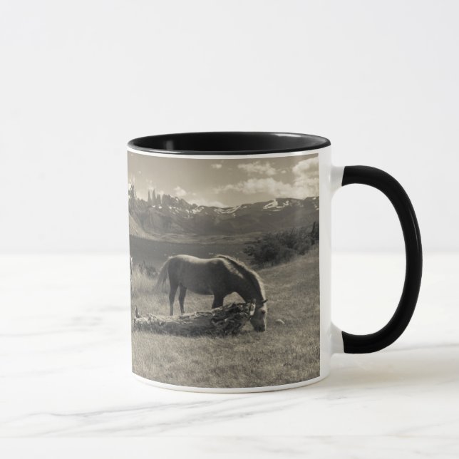 Mug Paysage avec chevaux (Droite)