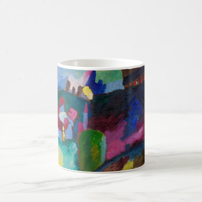 Mug Paysage avec rein d'usine, Wassily Kandinsky (Centre)