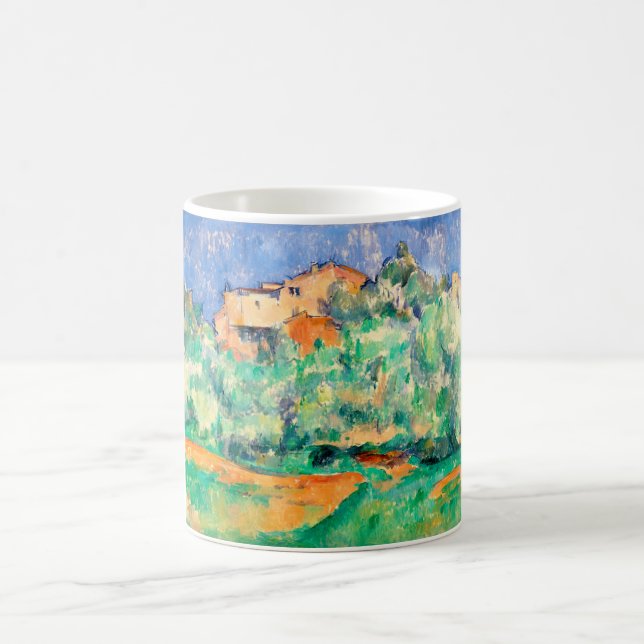 Mug Paysage avec une maison, Cézanne (Centre)