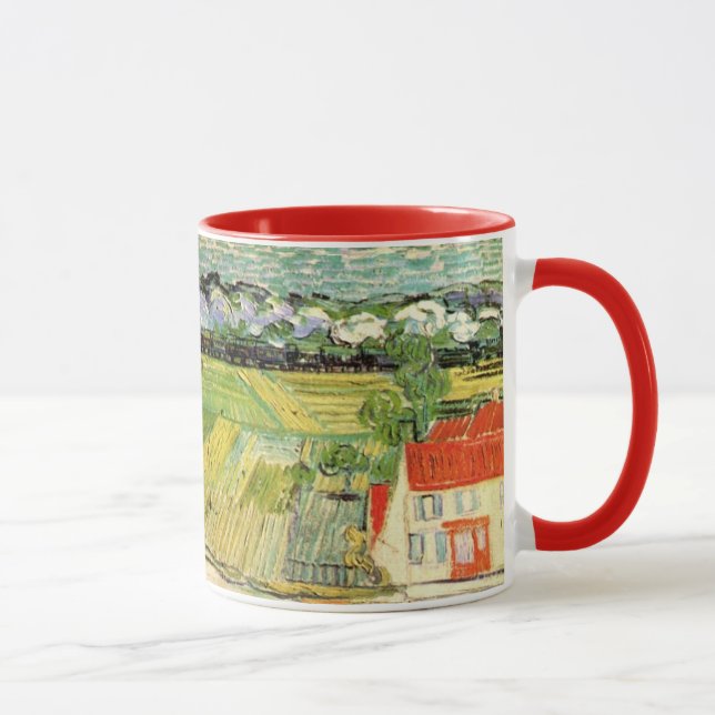 Mug Paysage, Carrosse et Train par Vincent van Gogh (Droite)