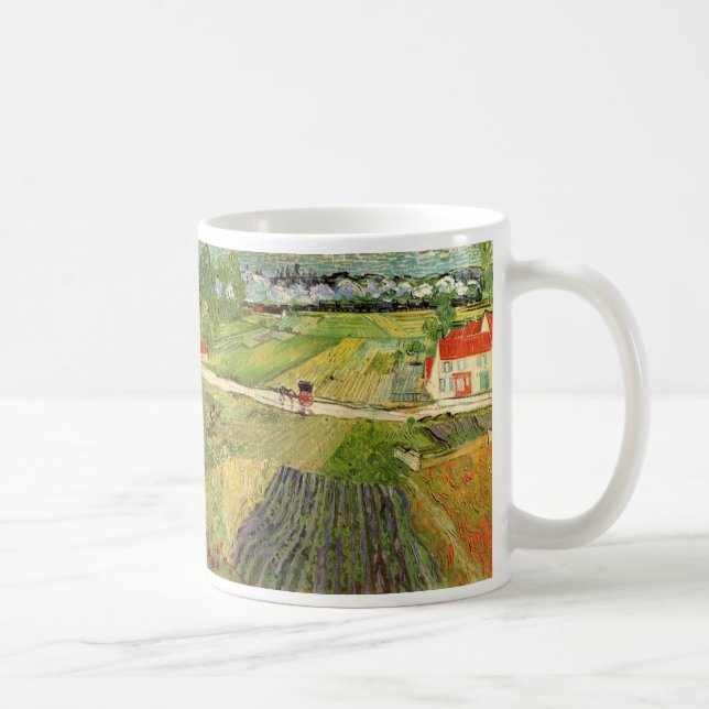 Mug Paysage, Carrosse et Train par Vincent van Gogh (Droite)