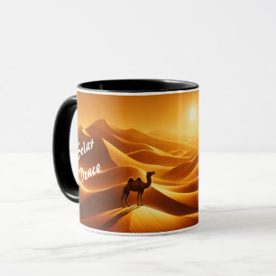 Mug Paysage chameau décor désert soleil sec